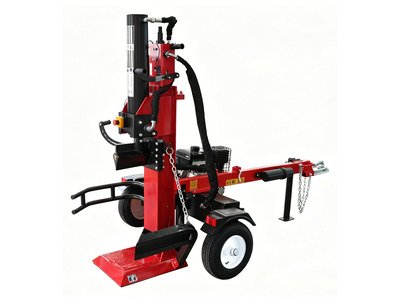 Fendeuse de bûches thermique 35 tonnes - Position verticale - Moteur essence Loncin 10,5 CV - Bûches 620 mm Torros