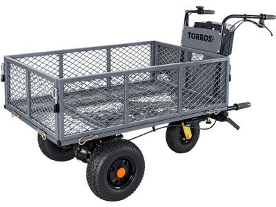 Brouette électrique 3 roues 250 kg benne basculante - batterie 40V / 6Ah Torros