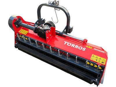Broyeur à fléaux 165 cm - Déport hydraulique 450 mm - Fonction mulching - Pour tracteur 50 à 70 CV - Cardan inclus Torros