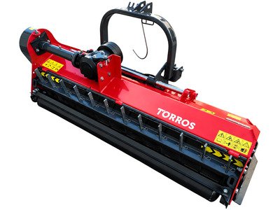 Broyeur à fléaux 180 cm - Déport hydraulique 450 mm - Fonction mulching - Pour tracteur 60 à 80 CV - Cardan inclus - Attelage 3 points Torros