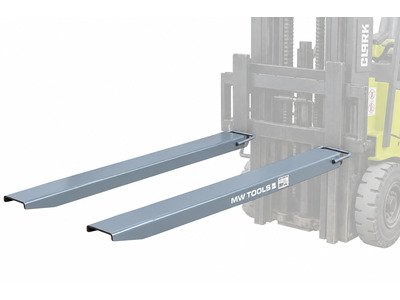 Rallonges de fourches 1525 mm – pour fourches de chariot élévateur 125 x 50 mm – renforce votre levage MW Tools