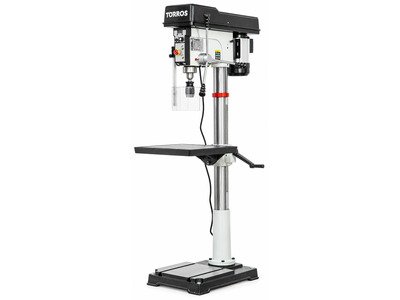 Perceuse à colonne - 1,5 kW 230 V - ø 32 mm - Inverter vario (0-3000 tr/min) - CM4 - laser & LED Torros