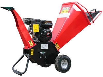 Broyeur de branches pro thermique essence 6,5 CV 196 cc 100 mm démarrage manuel Stattos
