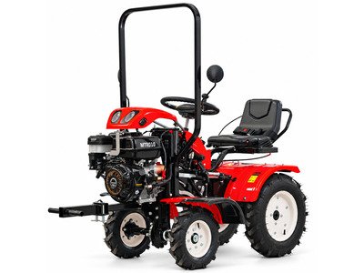 Mini tracteur 4x4 moteur essence 10,9 ch démarrage électrique MW Tools