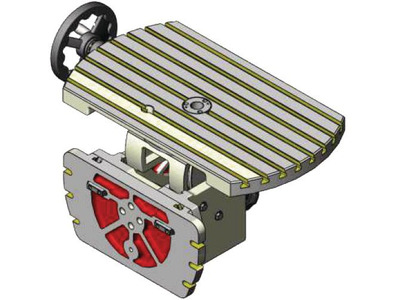 Table d'angle 375X660 MM pour fraiseuse d'outils Optimill