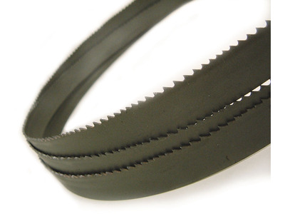 Lame de scie à ruban pour métal 2455x27x0,90 mm qualité M42 denture variable de 8/12 dents MW-Tech