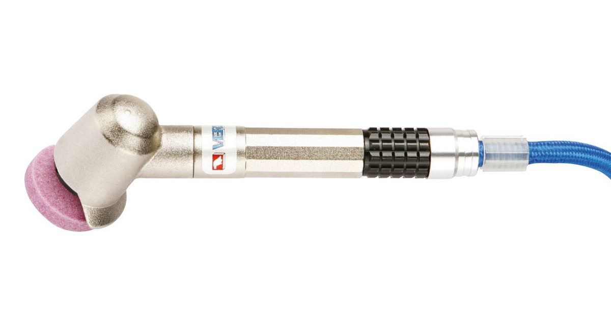EYPINS Meuleuse Pneumatique Angle Droit 90° - Meuleuse à Matrice 25000 Ou 20000 Tr/min Avec Pinces 1/4 & 1/8