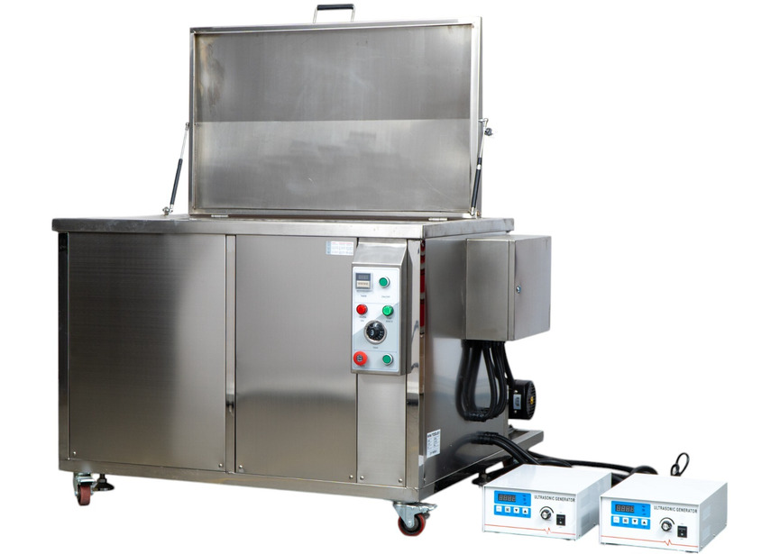 Nettoyeur à ultrasons 360L industriel avec filtre fonctionnement 24/7 40 kHz MW Tools