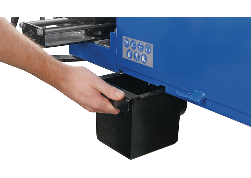 Encocheuse ponceuse à bande combi 3-EN-1 bande abrasive 100x2000 mm 2,5/3,3 kW 400V aspiration intégrée Metallkraft - 17