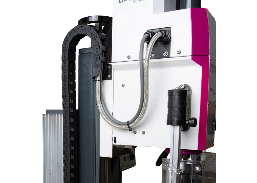 Perceuse-fraiseuse X 480 Y 175 mm Z 280 mm CM2/M10 0,75 kW 230V vitesses variables table longue Optimill - 6
