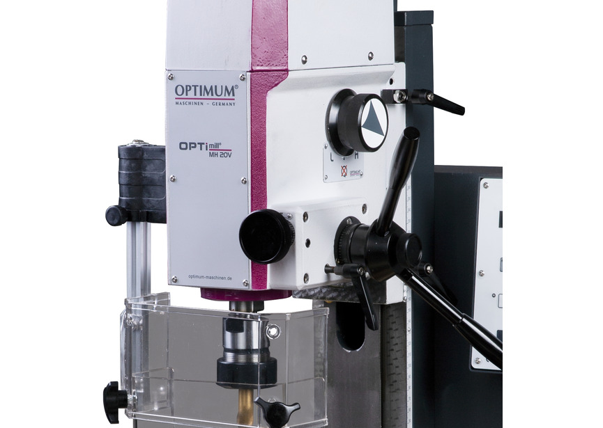 Perceuse-fraiseuse X 480 Y 175 mm Z 280 mm CM2/M10 0,75 kW 230V vitesses variables table longue Optimill - 2
