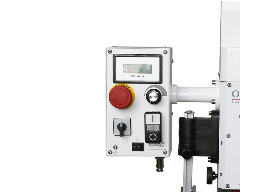 Perceuse-fraiseuse X 480 Y 175 mm Z 280 mm CM2/M10 0,85 kW 230 V vitesses variables table longue Optimill - 3