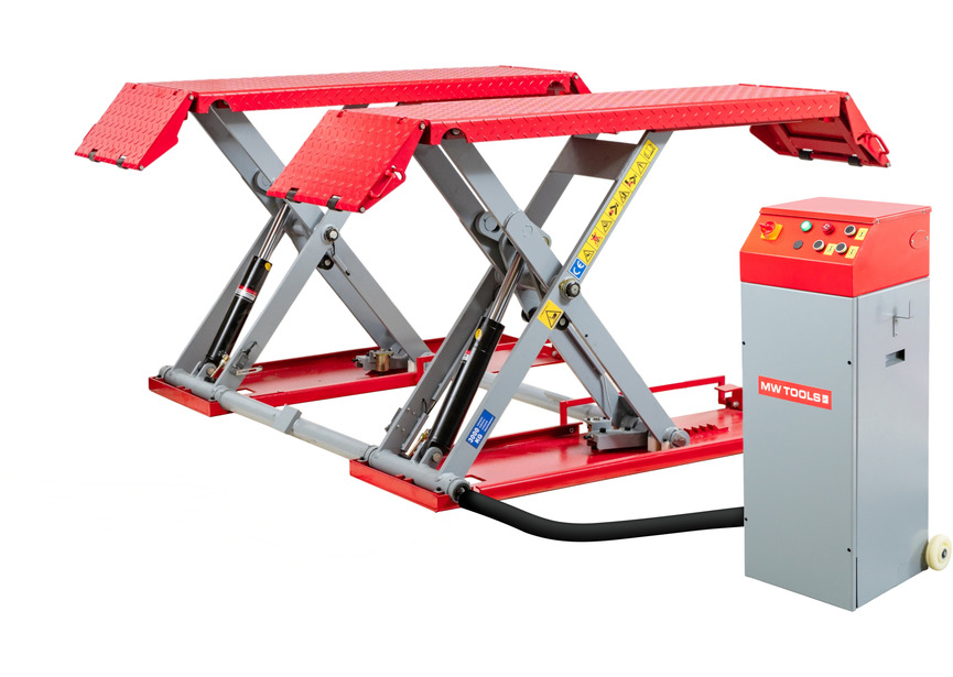 Pont ciseaux élévateur 3T 1000mm 3x400V MW Tools