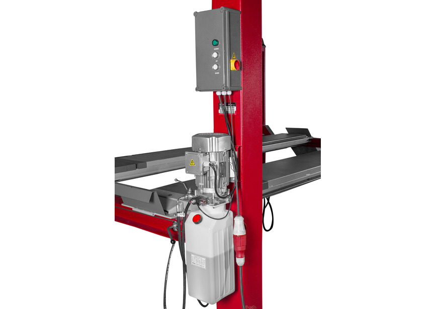 Pont hydraulique 4 colonnes 3,5T 230V MW Tools - 4