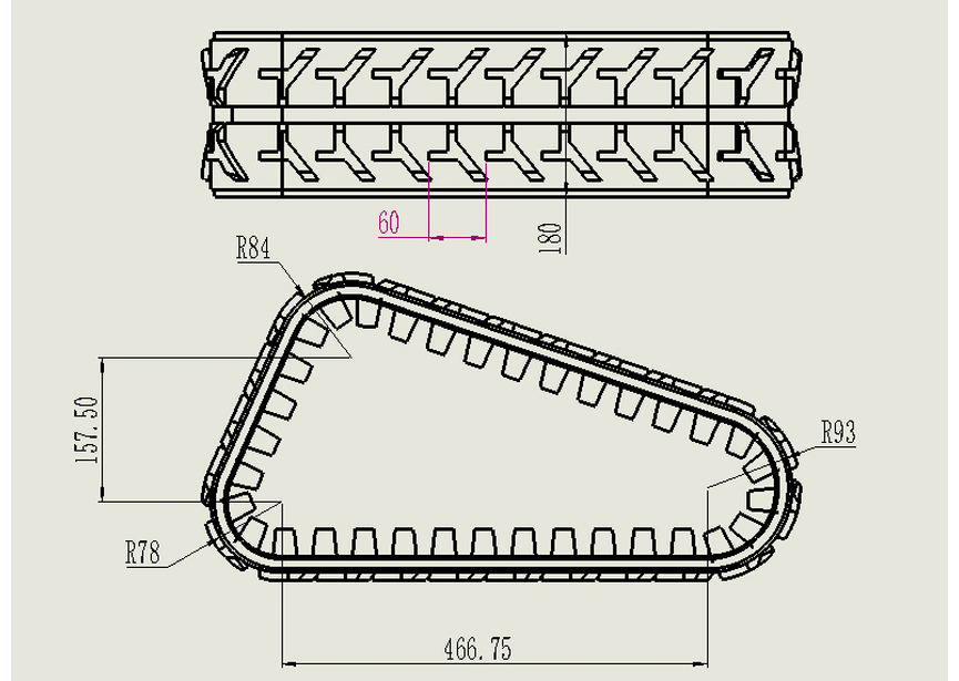 Tondeuse débroussailleuse à fléaux sur chenilles autotractée essence 860 mm 15 CV Torros - 7