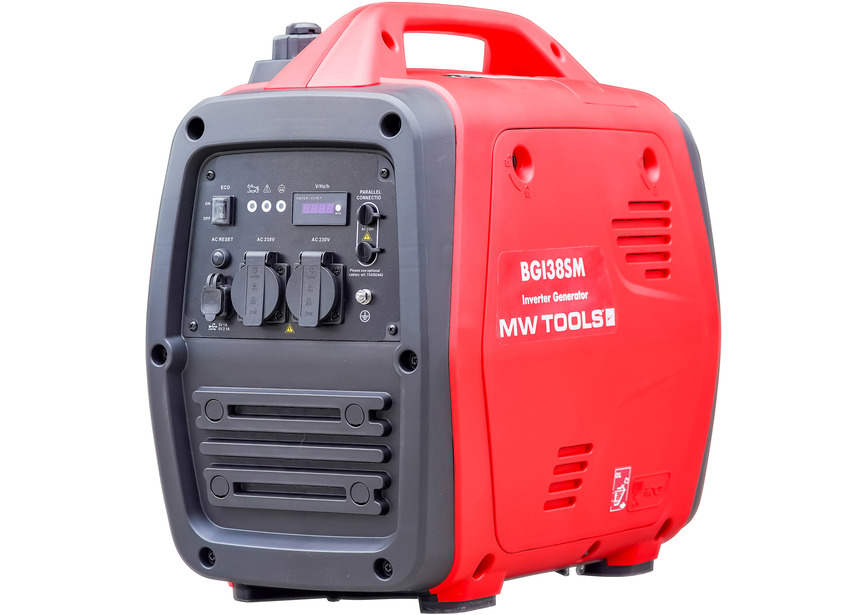 Générateur portable inverter à essence silencieux 3,8 kW 230 V MW Tools