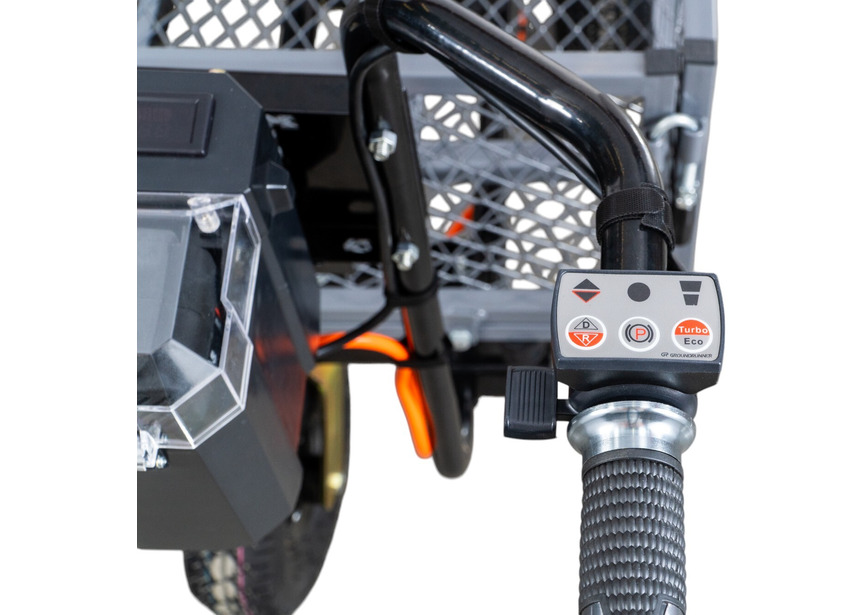 Brouette électrique 3 roues 300kg benne basculante - batterie 40V / 6Ah Torros - 6