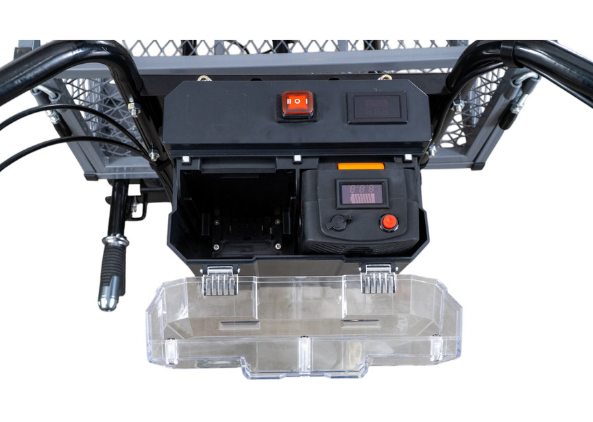 Brouette électrique 3 roues 300kg benne basculante - batterie 40V / 6Ah Torros - 10