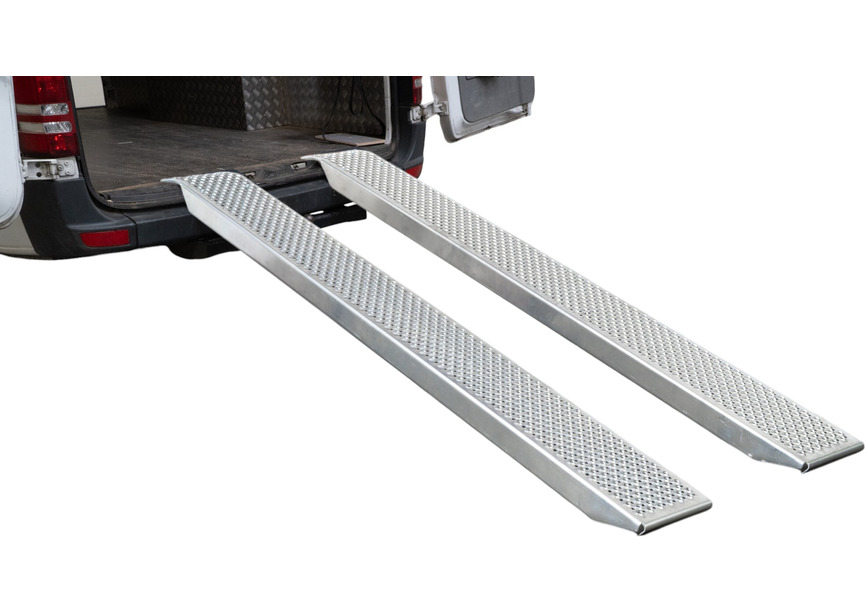 Jeu de rampes aluminium 1000kg 2500x260mm largeur utile 222mm MW Tools - 2
