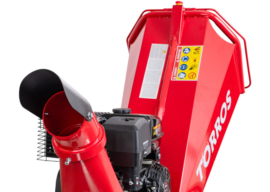 Broyeur de branches pro tractable thermique essence 15 CV 420 cc 120 mm démarrage électrique Torros - 4
