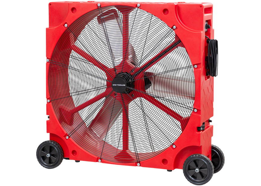 Ventilateur Brasseur d'air mobile PE Ø915 mm 270 W 230 V MW Tools
