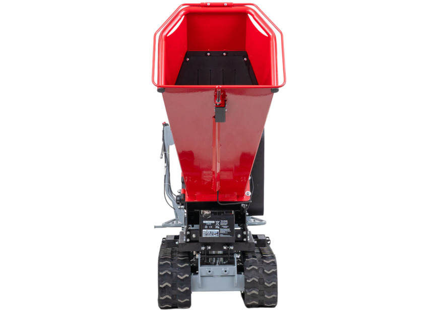 Broyeur de branches sur chenilles ø120mm 15CH 420cc essence démarrage électrique + brouette à moteur à chenilles plateau 300kg 6,5CH Torros - 11