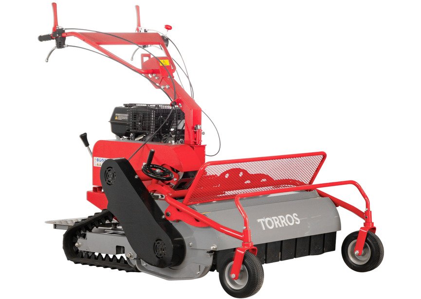 Tondeuse débroussailleuse à fléaux sur chenilles autotractée essence 860 mm 15 CV Torros