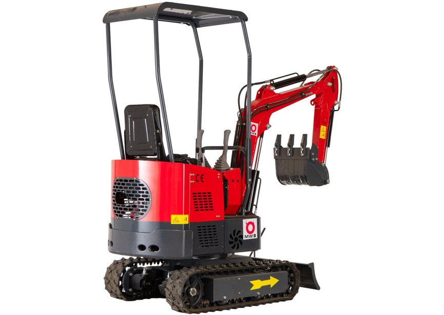 Mini-pelle 1 tonne moteur Koop 7 kW 1 cylindre MW Tools - 7