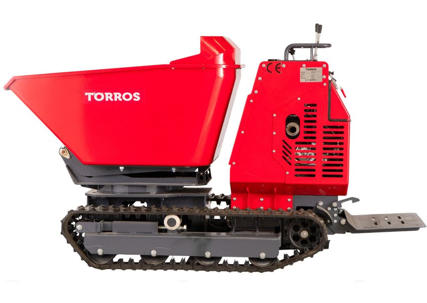 Minidumper à chenilles hydrostatique 1200 kg 13,5 ch avec benne rotative 180° et démarrage électrique Torros - 7