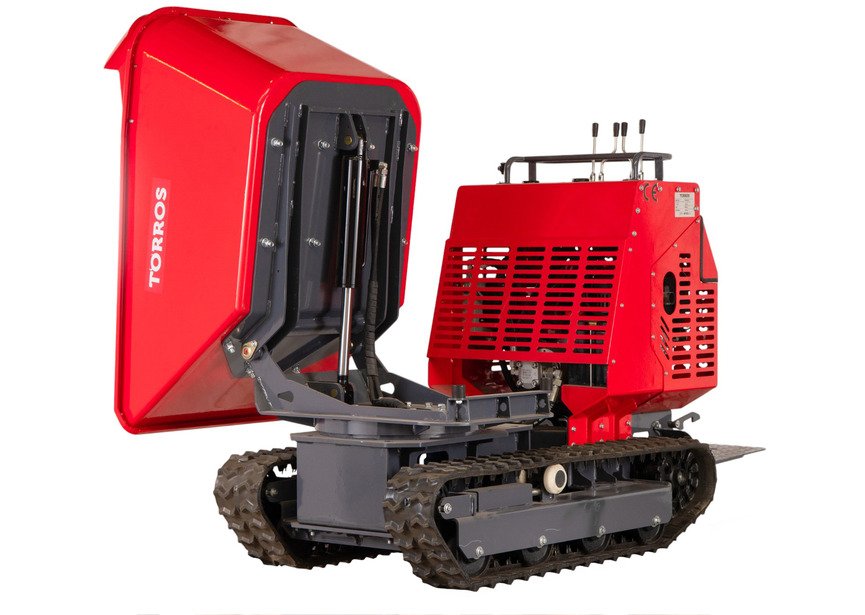 Minidumper à chenilles hydrostatique 1200 kg 13,5 ch avec benne rotative 180° et démarrage électrique Torros - 3