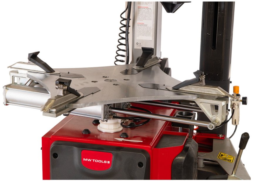 Démonte-pneu professionnel pneumatique avec levier automatique leverless et bras auxiliaire 230 V – Jusqu’à 28 pouces MW Tools - 4