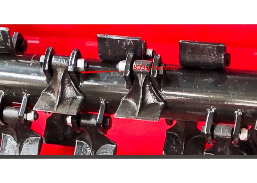 Marteau de rechange 800 g pour les broyeurs tracteurs type KP8 Torros