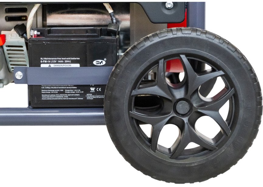 Groupe électrogène essence 11 kW 3x400 V et 230 V - Démarrage électrique et réservoir de 40 l MW Tools - 6