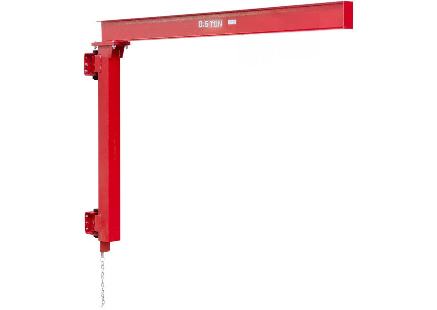 Potence murale pivotante 170° 500 kg longueur 2000 mm poutre en I MW Tools