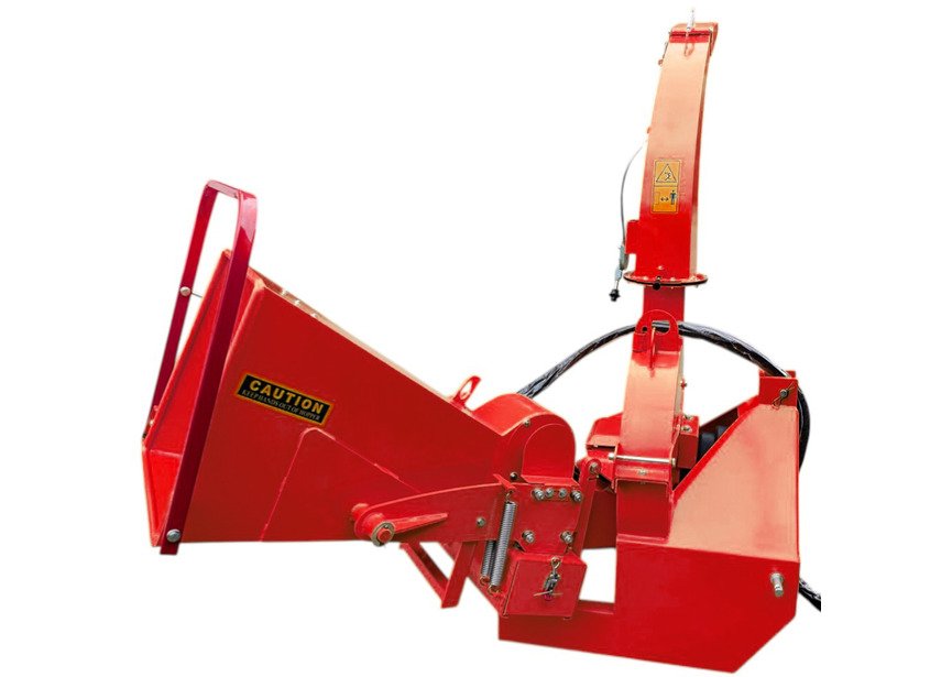 Broyeur de branches 100 mm pour tracteur - Cardan et attelage trois points - Rouleau d'alimentation hydraulique Torros - 2
