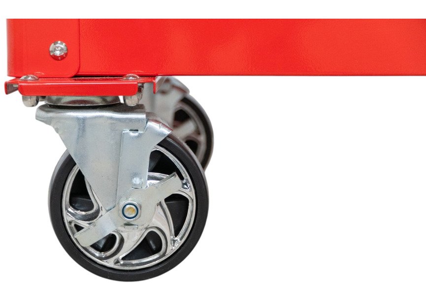 Chariot desserte d'atelier 3 plateaux avec roulettes MW Tools - 5