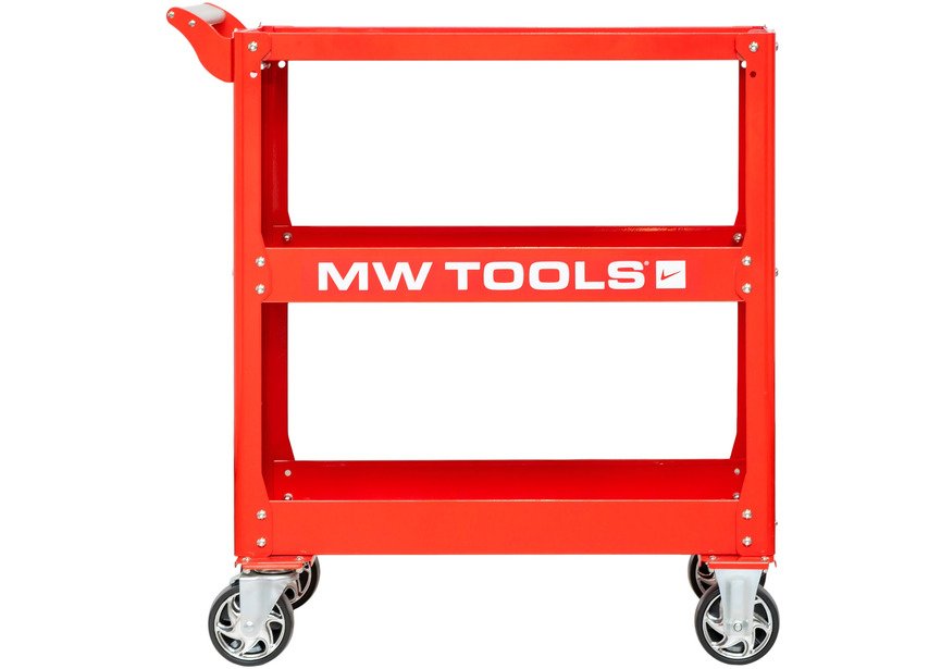 Chariot desserte d'atelier 3 plateaux avec roulettes MW Tools - 2