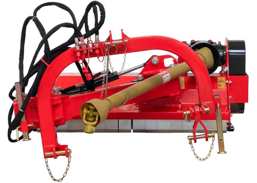 Broyeur d’accotement latéral avec déport hydraulique 125 cm - Inclinable à la verticale - Cardan et attelage trois points - Série moyenne Torros - 6