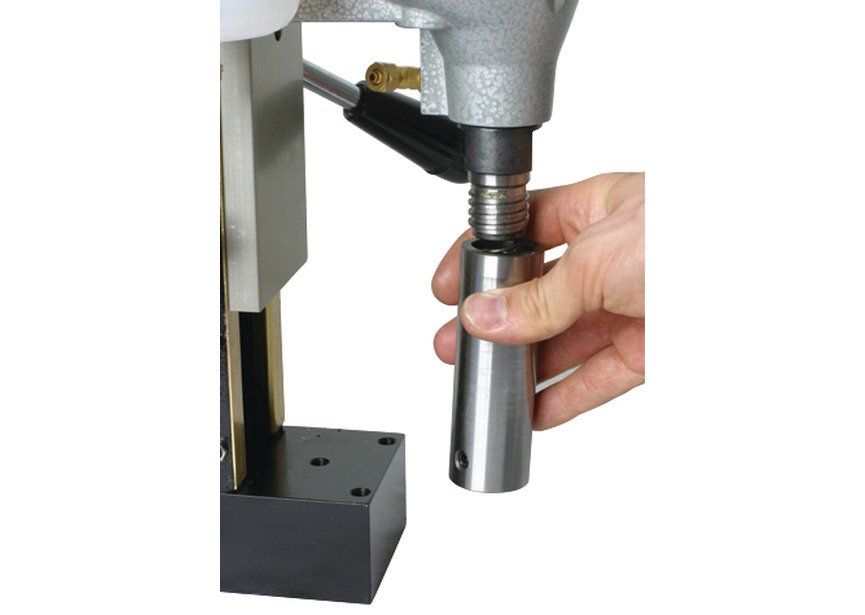 Perceuse magnétique puissante jusque ø50x50 mm Weldon 19 mm 2 kW aimant 32000 N 2 vitesses Metallkraft - 2