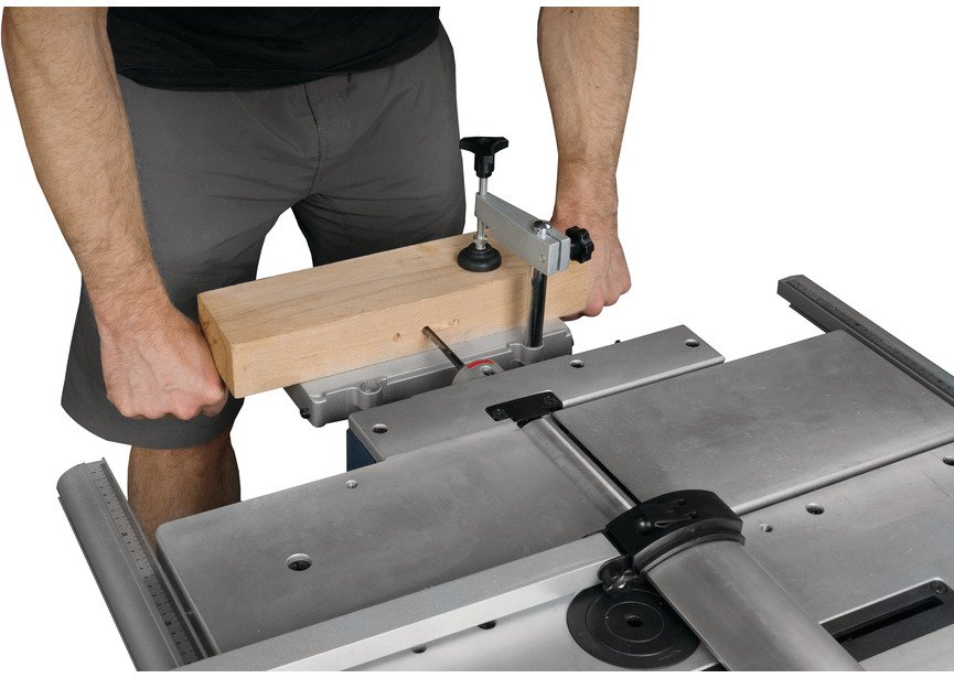 Combiné à bois universelle 5 opérations - Sciage, fraisage, rabotage, dégauchissage/rabotage et perçage de trous longs Holzstar - 8