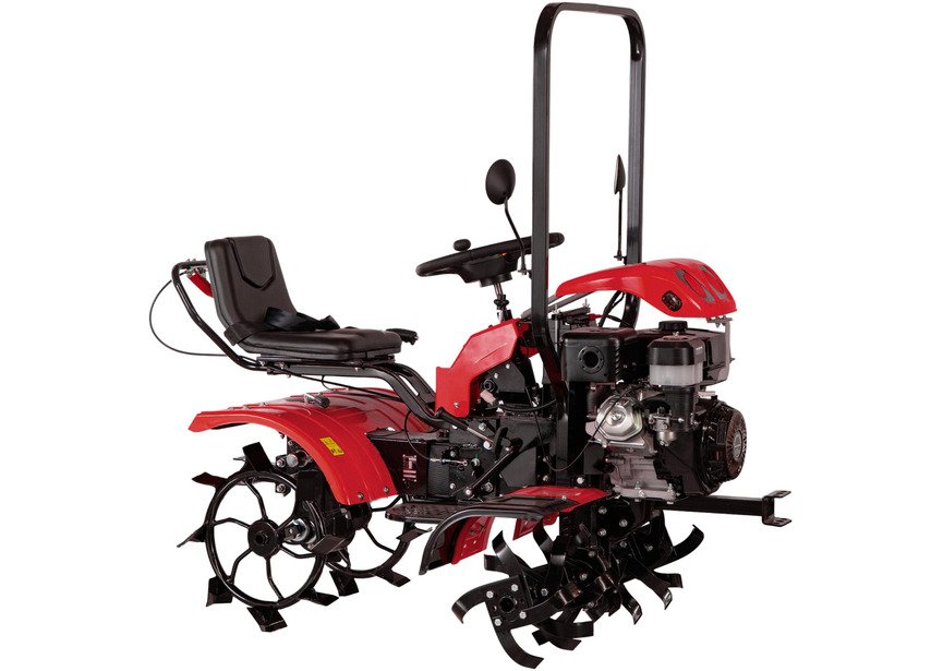 Mini tracteur 4x4 moteur essence 10,9 ch démarrage électrique MW Tools - 5