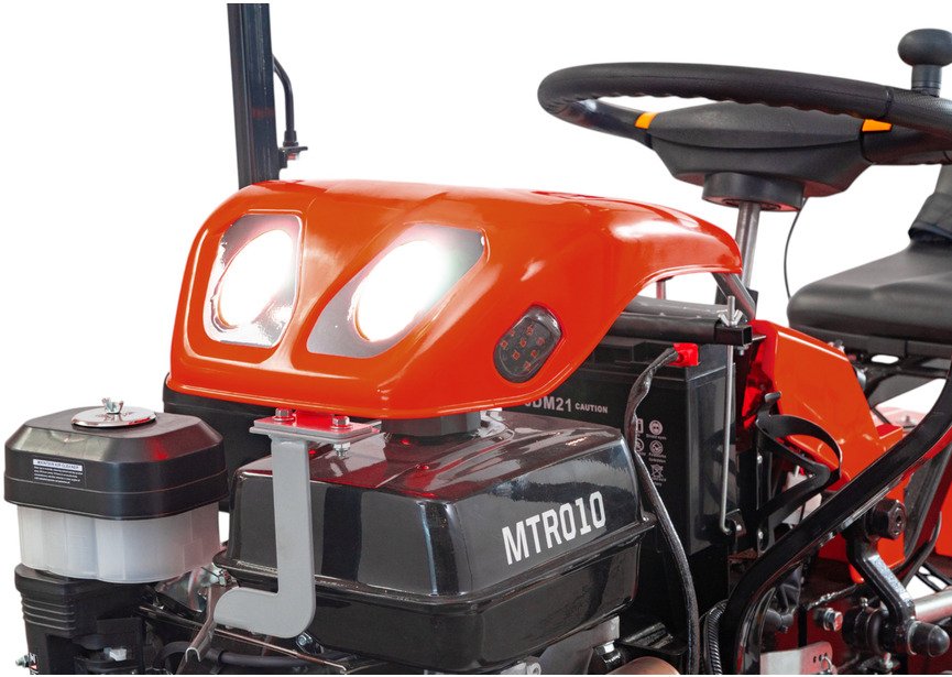 Mini tracteur 4x4 moteur essence 10,9 ch démarrage électrique MW Tools - 15
