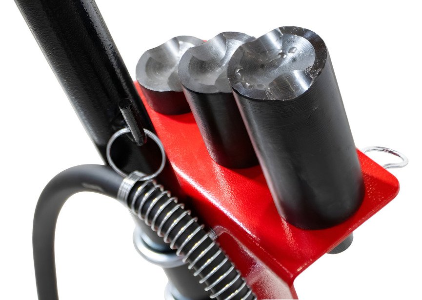 Cric rouleur camion poids lourd hydro-pneumatique 35T MW Tools - 11