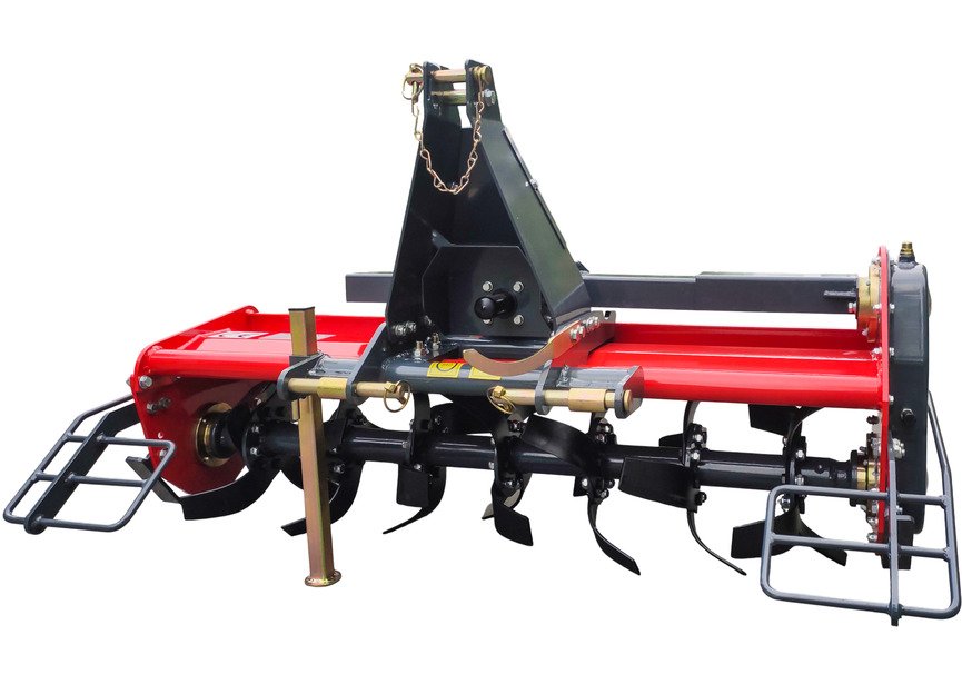Fraise rotative avec déport manuel 130 cm pour tracteur 18-22 ch - Cardan et attelage trois points Torros