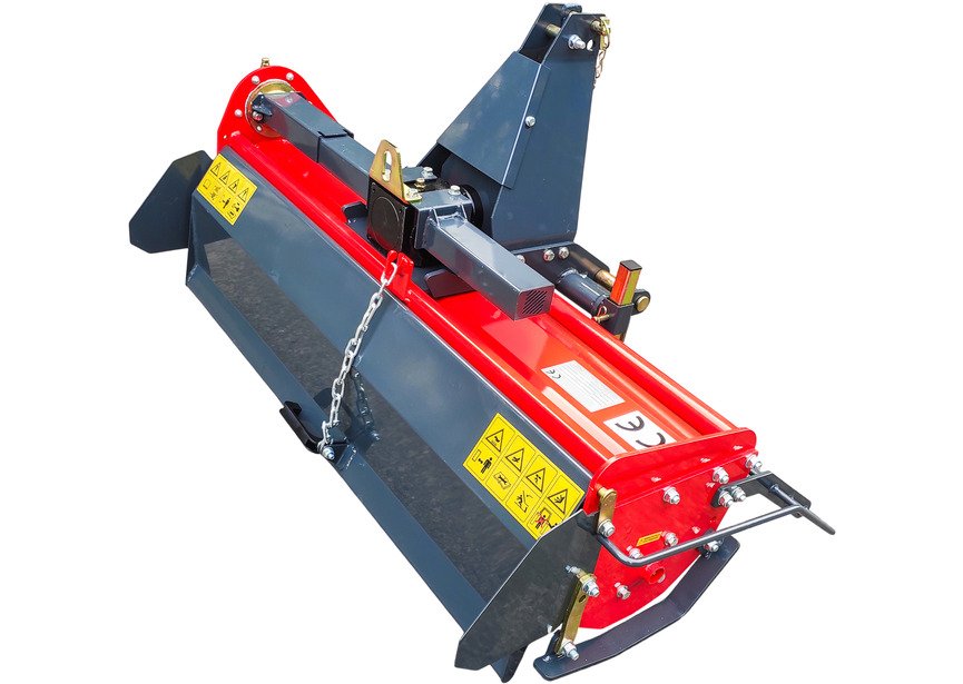 Fraise rotative avec déport manuel 130 cm pour tracteur 18-22 ch - Cardan et attelage trois points Torros - 6