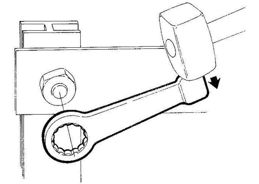 Clé polygonale à frapper 24 mm à 100 mm Teng Tools - 2