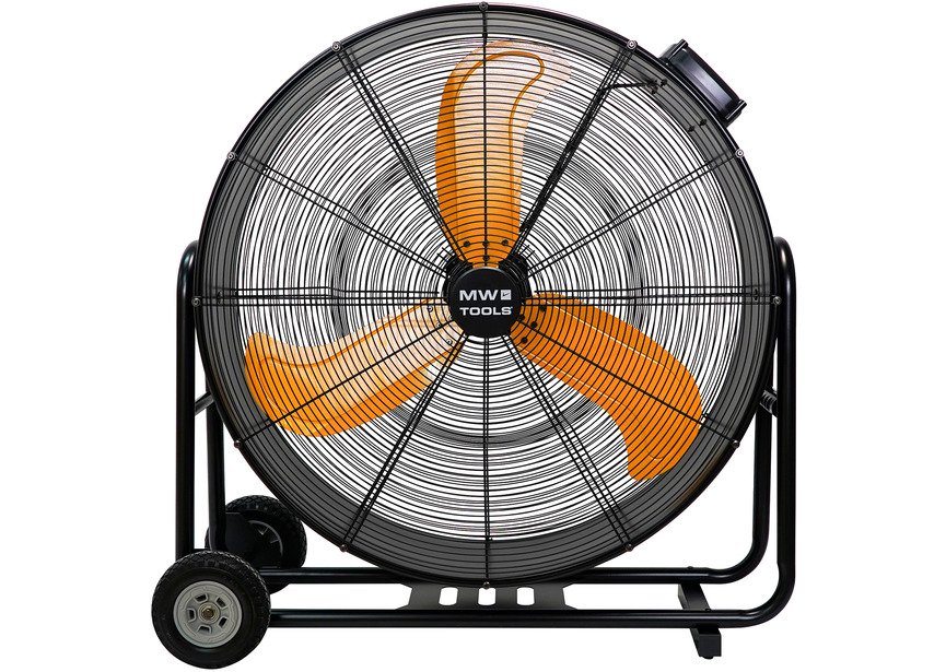 Ventilateur Brasseur d'air mobile Ø900 mm à vitesse variable – Faible consommation 280 W – 230 V – Moteur DC silencieux MW Tools - 2