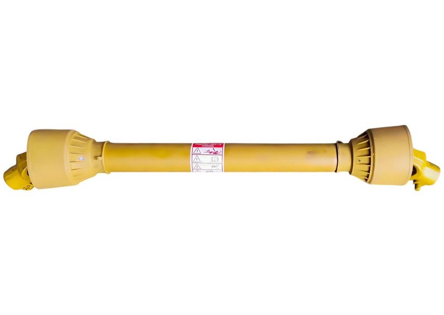 Arbre de transmission cardan PTO 80 cm 1 3/8" - 6 cannelures - montage rapide 3 leviers - pour micro-tracteur Torros