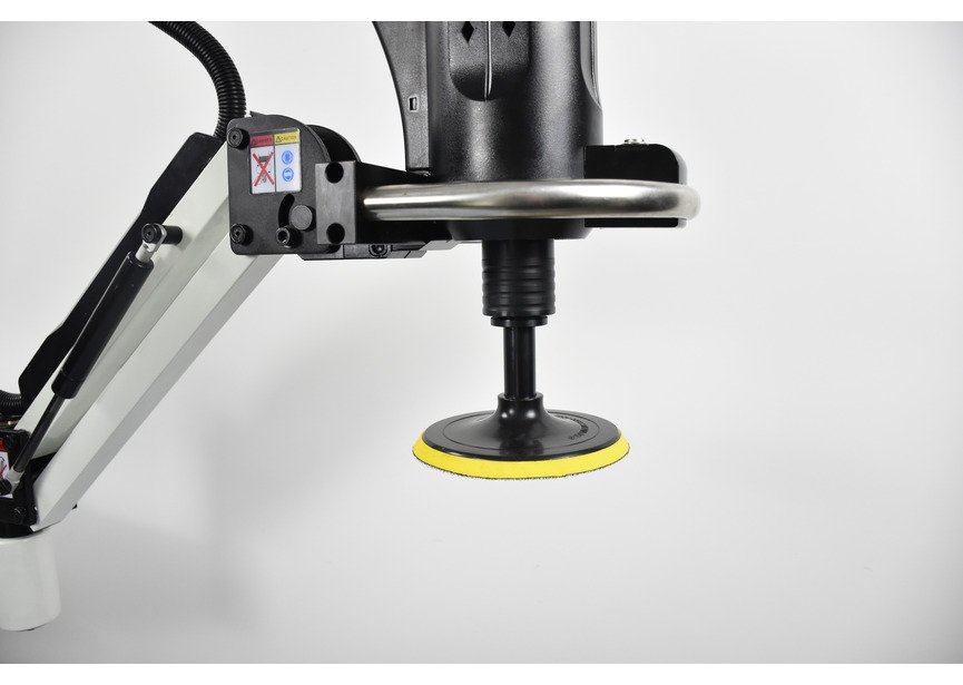 Débavureuse manuelle avec table à vide aspirante – Polissage et Ébavurage – Disque ø150 mm, Moteur 5,8 kW 400 V MW-Tech - 4