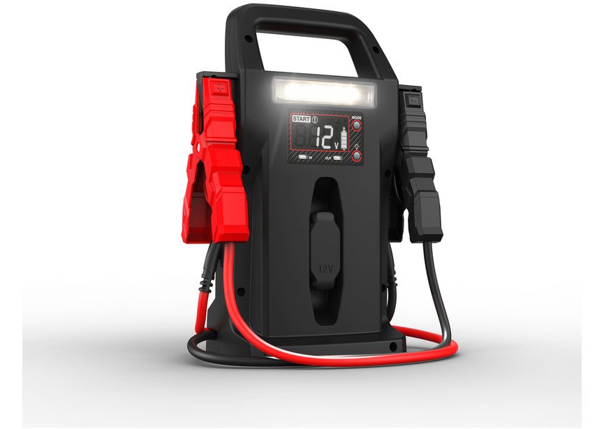 Booster de démarrage 12 V 2500 A – Batterie lithium-ion - Démarrage batterie voitures motos bateaux Telwin - 2